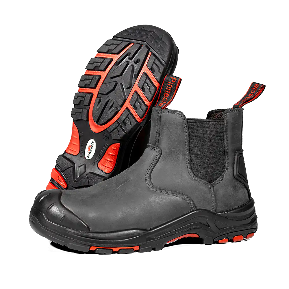 Pinnacle Sobrie Safety Boots Pinnacle Sobrie Safety Boots - Black